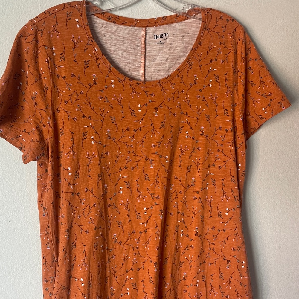 Duluth Trading Company Cotton Dress Size M - Picture 4 of 13